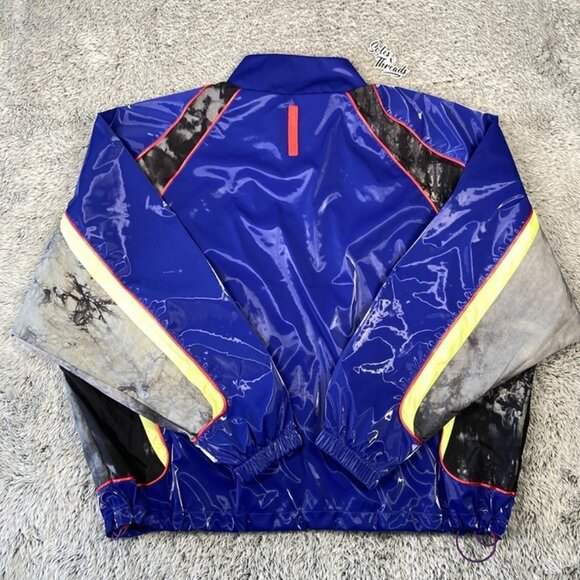 Nike Project F.R.O.G. Tracksuit Jacket Size XL Men Deep Night Lemon HJ3290-539 - Picture 2 of 7